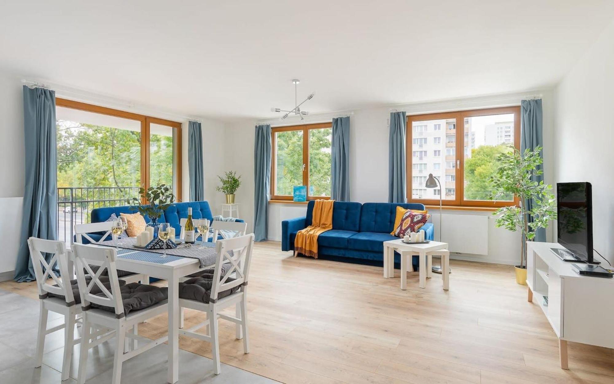 Pulawska 221 - Colorful Apartment With Balcony By Noclegi Renters Warsaw Exterior photo